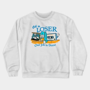 Old Tech Job Crewneck Sweatshirt